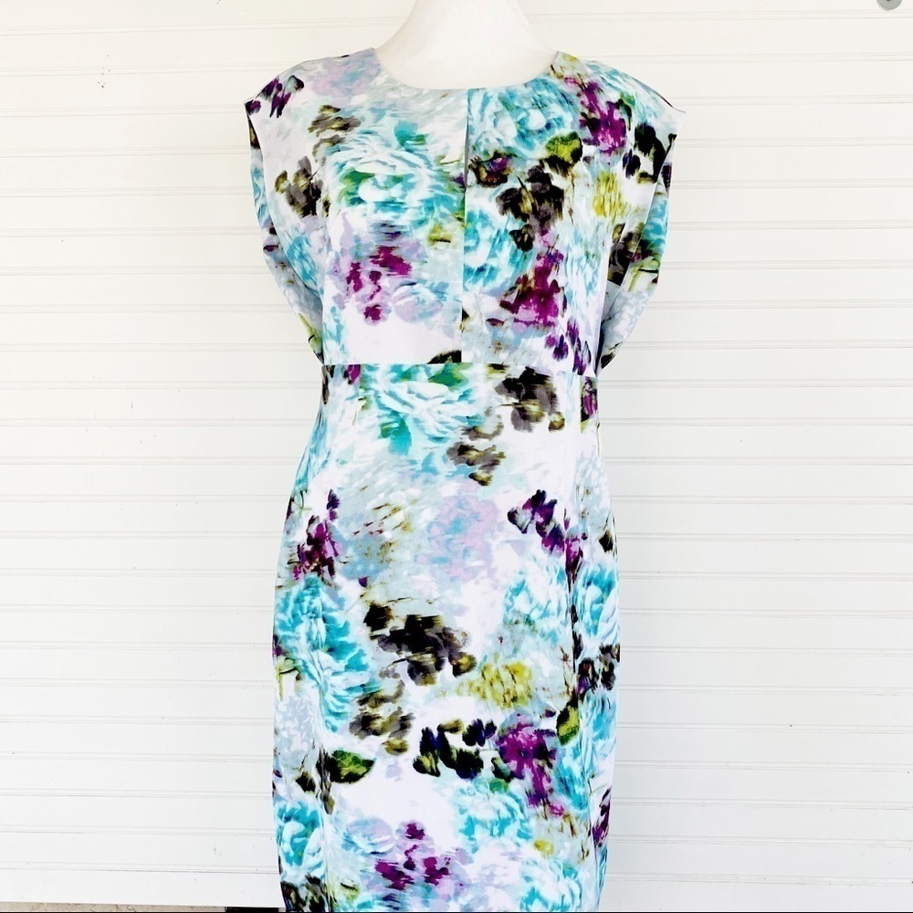 Floral Midi Dress Size 12 Covington